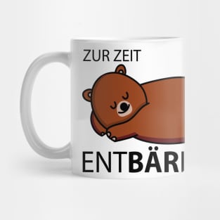 Bear tired Mug